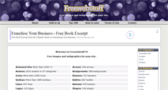 Desktop Screenshot of freewebstuff.be